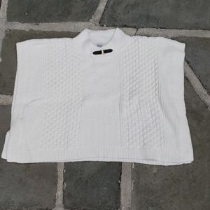 Beautiful Ivory Knit Poncho by Janie & Jack
